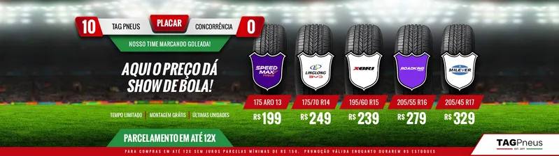 Ofertas de Pneus e Rodas em Asa Norte DF