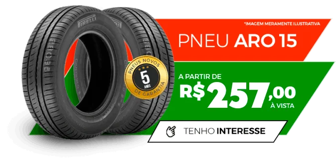 Comprar Pneu Aro 15 na Asa Norte