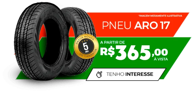 Comprar Pneu Aro 17 na Asa Norte